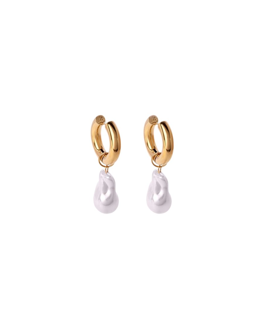 Aurelia Baroque Pearl Drop Earrings